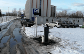 Latvia Hilton Hotel Branch Parking Empowered by DivioTec Frictionless LPR/ANPR